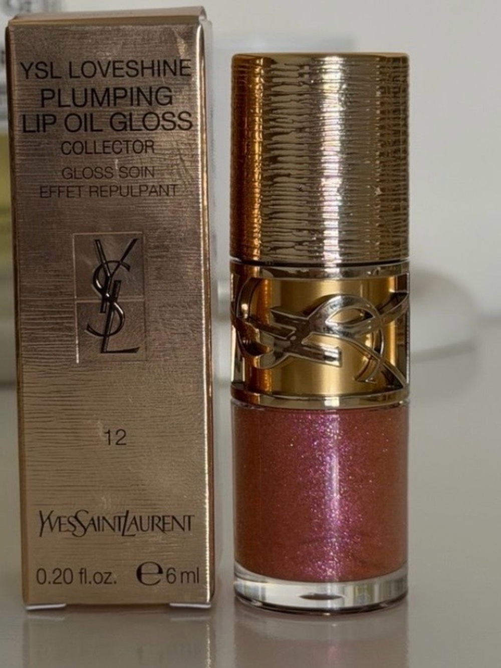 Ysl lip gloss honeymoon #12